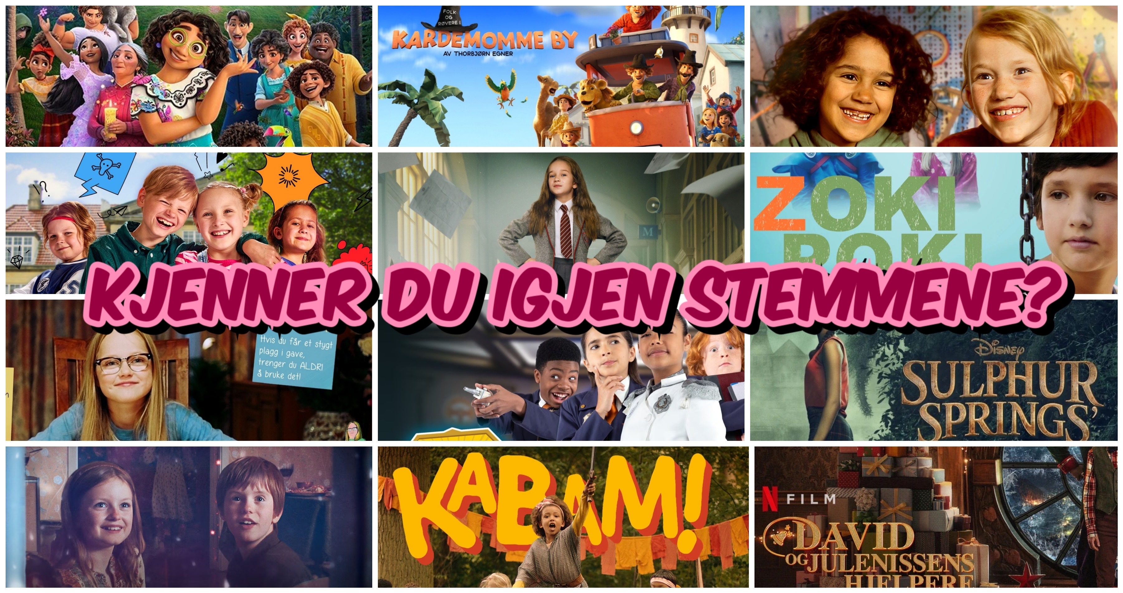 Kjenner du igjen stemmen?
